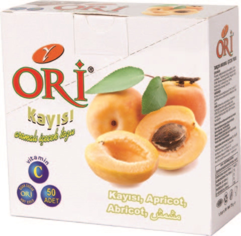 Kayısı Tek İçimlik Aromalı Toz