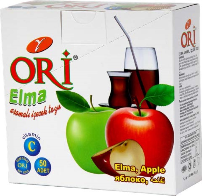 Elma Tek İçimlik Aromalı Toz