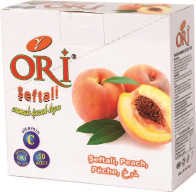 Şeftali Tek İçimlik Aromalı Toz